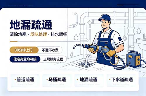 洪湖地漏疏通