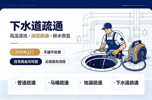洪湖下水道疏通
