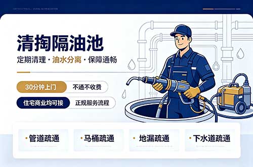 洪湖清掏隔油池
